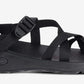 Men's Chaco Z/Cloud 2 Adjustable Strap Cushioned Sandal (Solid Black)