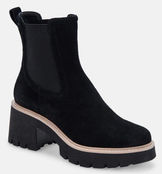 Dolce Vita Hawk H20 Booties Onyx Suede