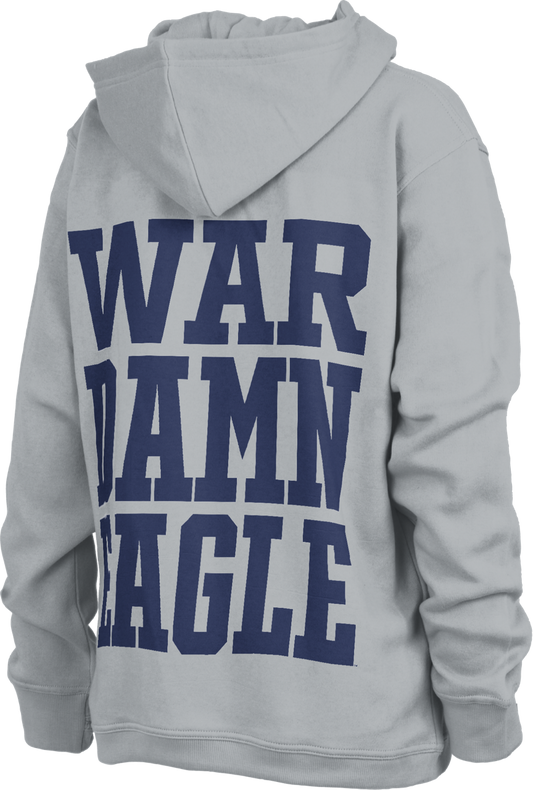 AUBURN BIG PRINT WAR DAMN EAGLE HOODIE