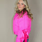 Hot Pink Puffer Jacket