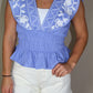 The Ivy Top (Peri Blue)