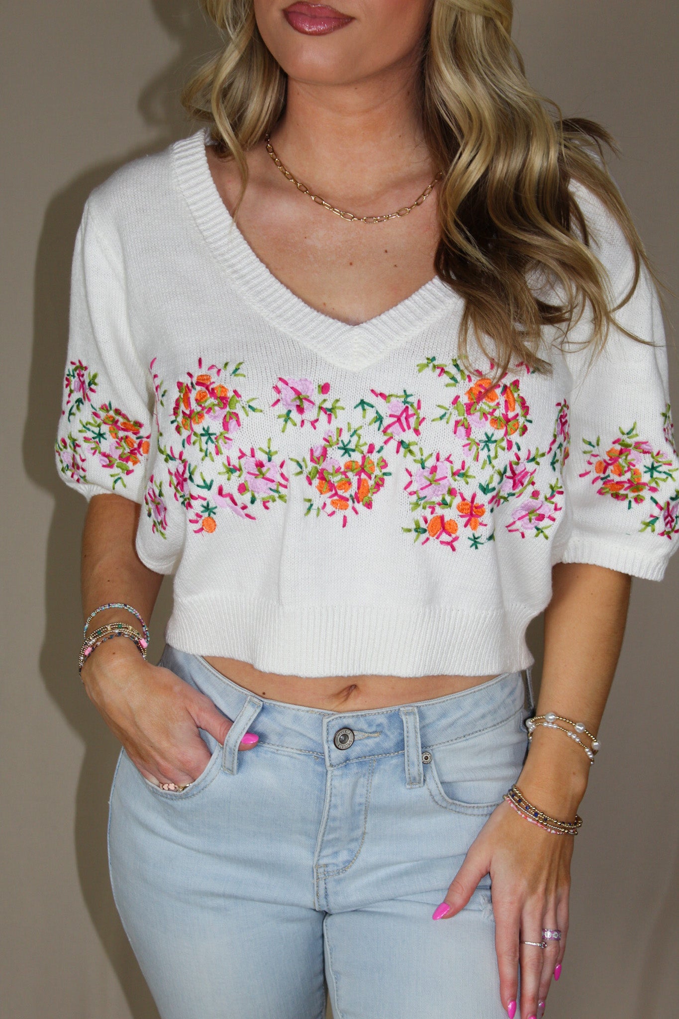 The Frida Top (Cream)