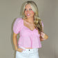 The Amelia Top (Pink)