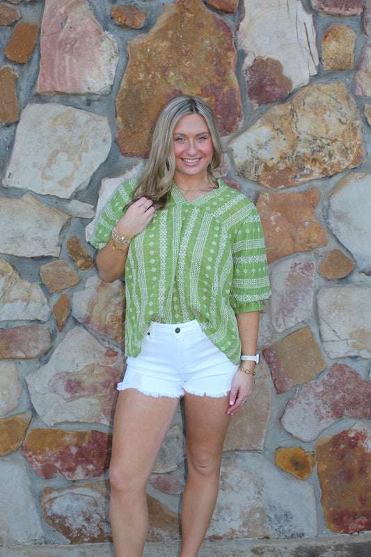 The Dani Top (Green)