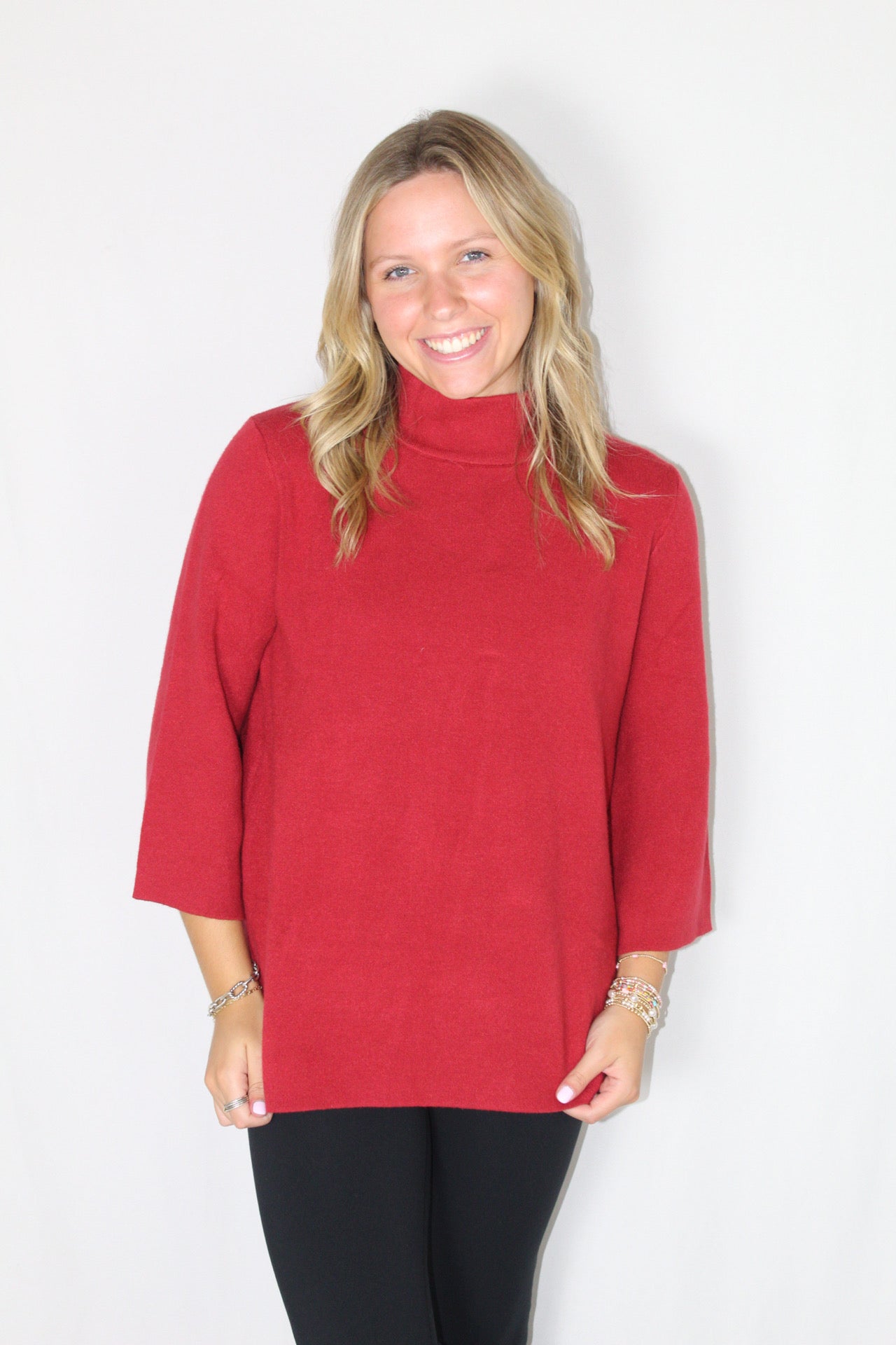 3/4 Sleeve Lightweight L/S Sweater