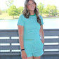 Juniors' Kimberly Striped S/S Top