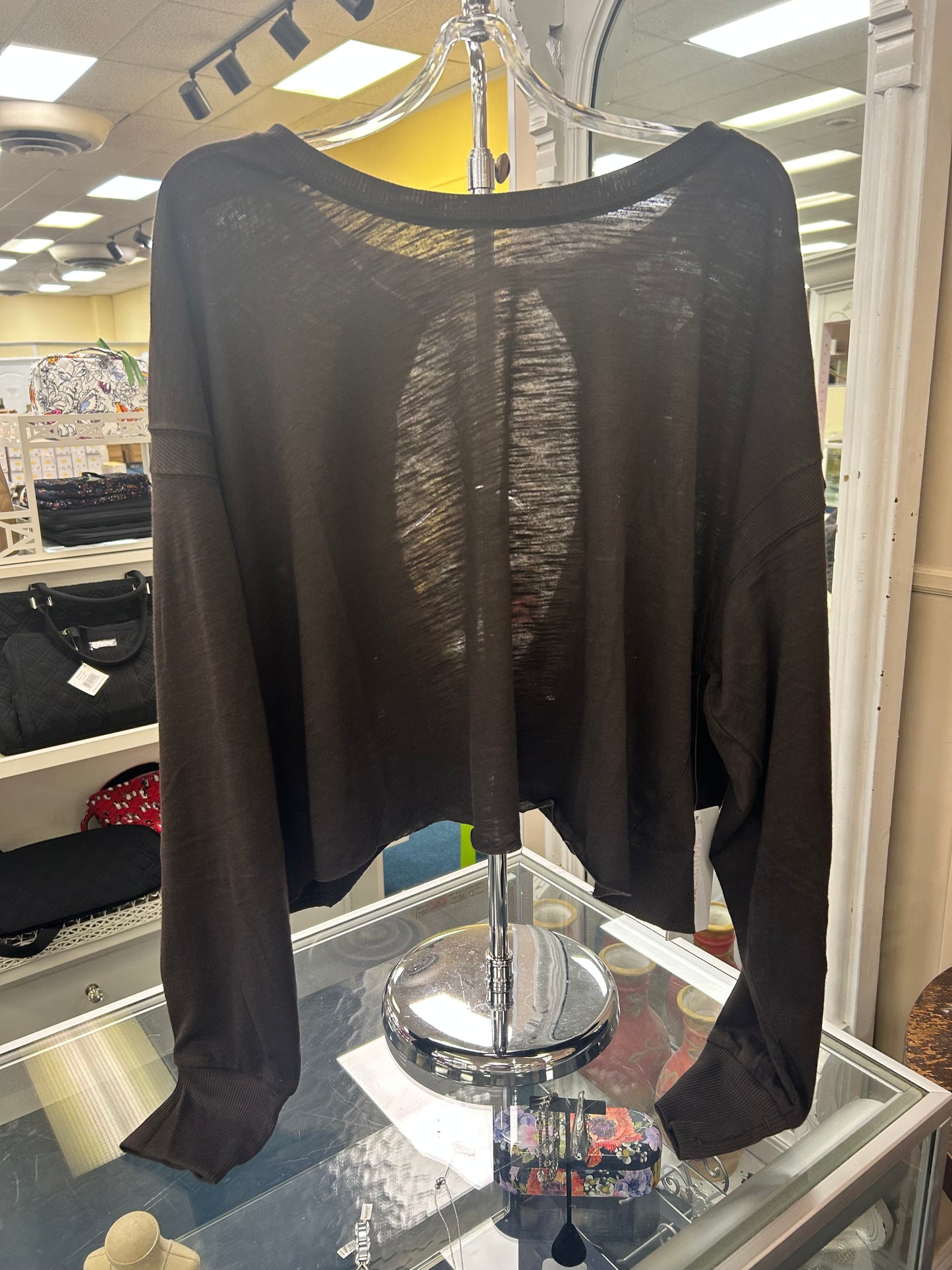 90 Degree (Reflex) L/S Solid Open Back Top