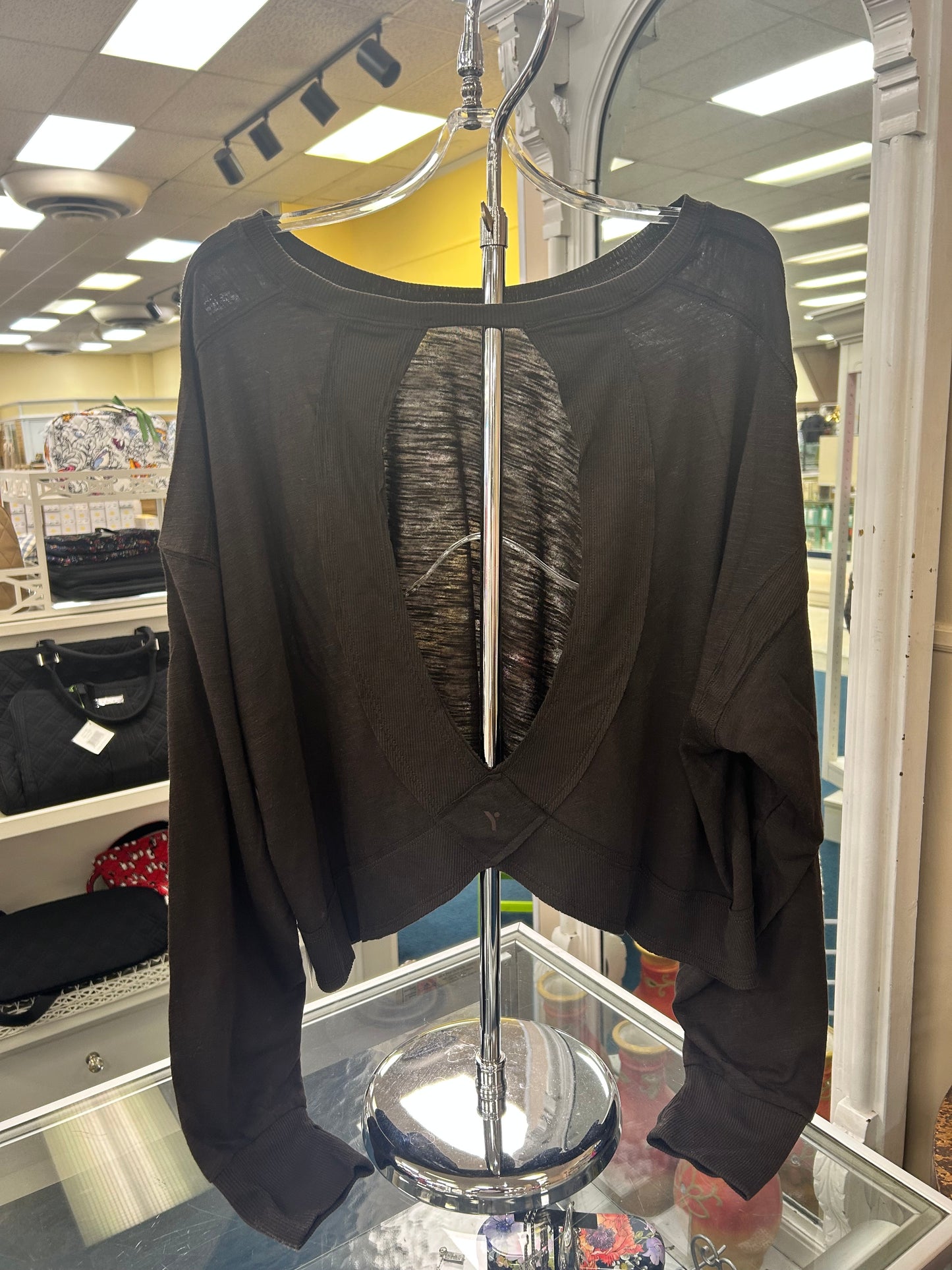 90 Degree (Reflex) L/S Solid Open Back Top