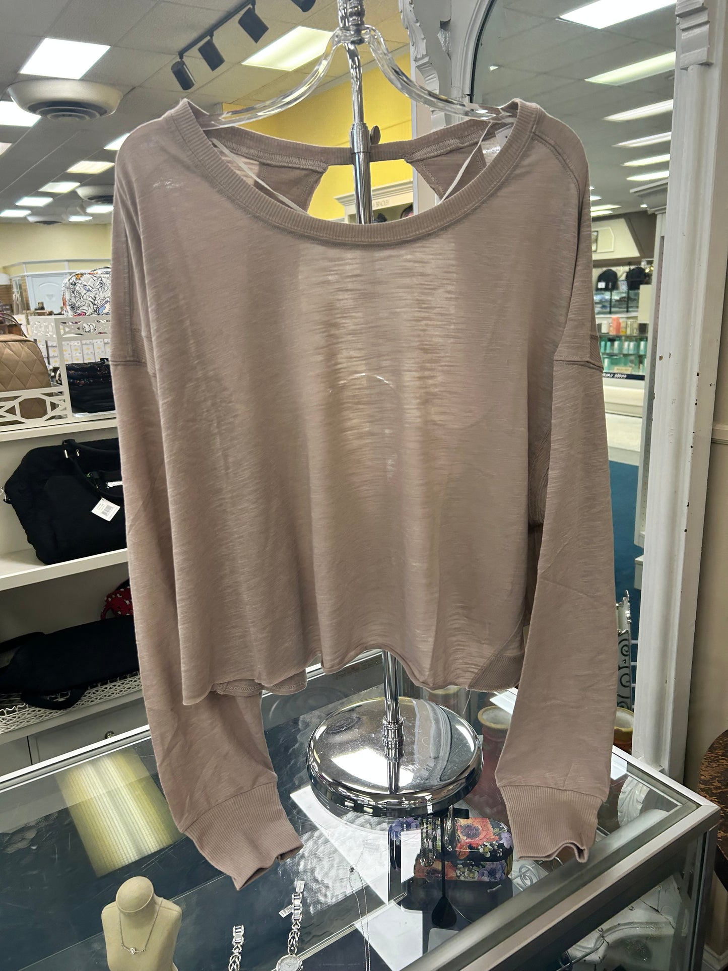 90 Degree (Reflex) L/S Solid Open Back Top
