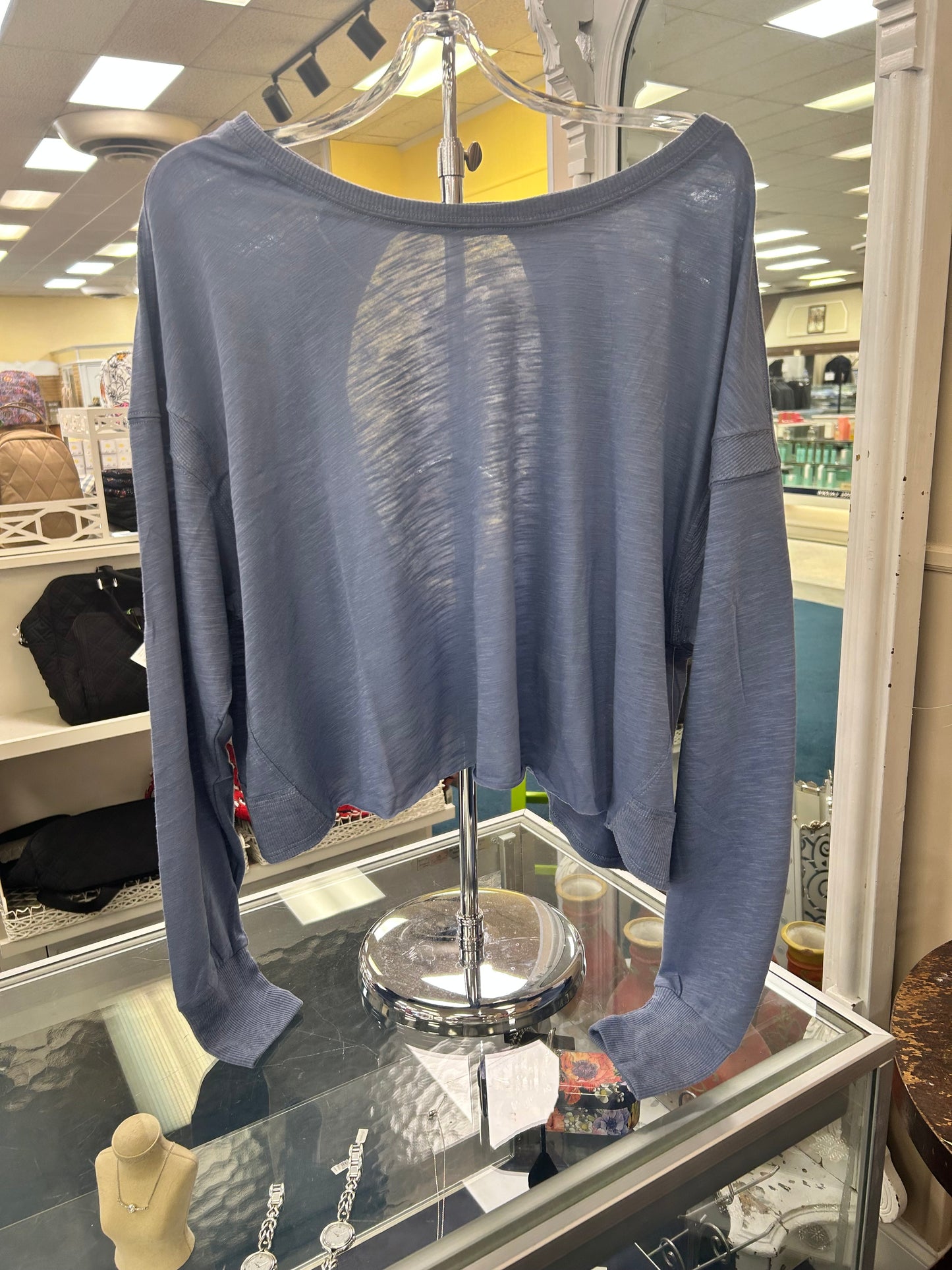 90 Degree (Reflex) L/S Solid Open Back Top