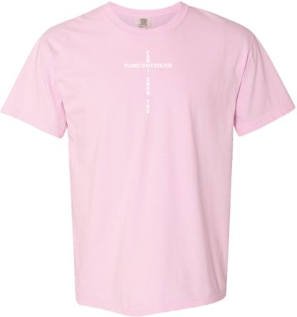 Juniors' Jeremiah 29:11 Comfort Color Puff Ink S/S Tee