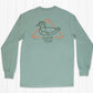 Men's Southern Marsh Long Sleeve Warning Duck T-Shirt