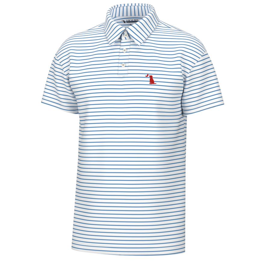 Men's Local Boy Edisto Striped Polo