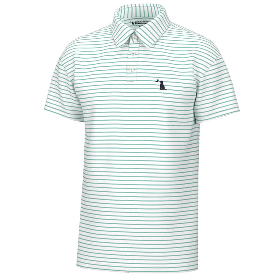 Men's Local Boy Edisto Striped Polo