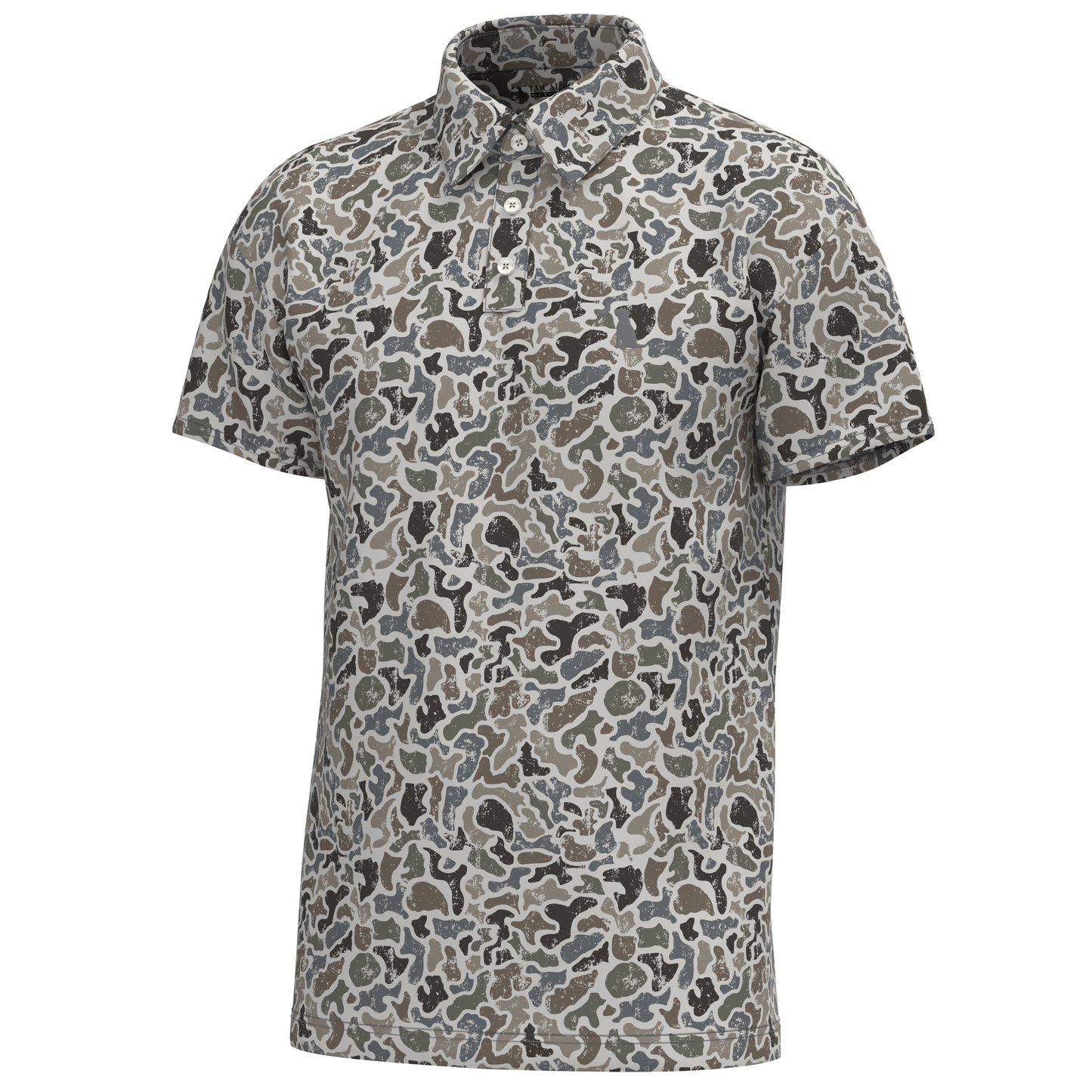 Men's Local Boy Dirty Myrtle Polo (Distressed Localflage)