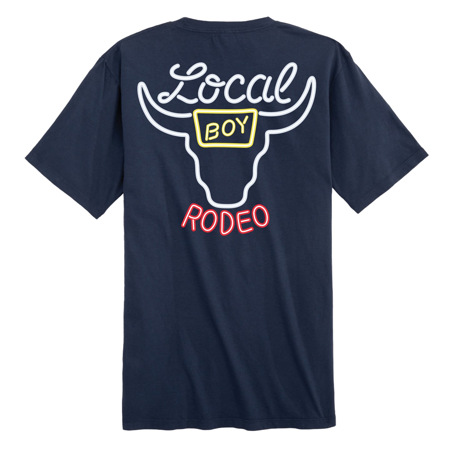 Men's Local Boy Outfitters Neon Banquet T-Shirt (China Blue)