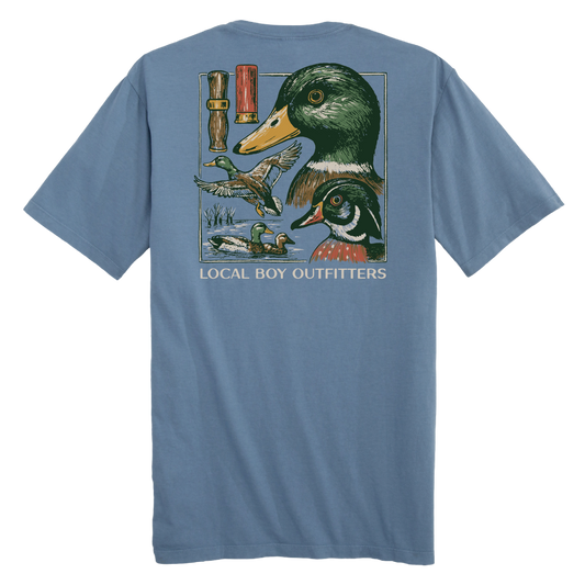 Men's Local Boy Outfitters Duck Species SS (Slate)