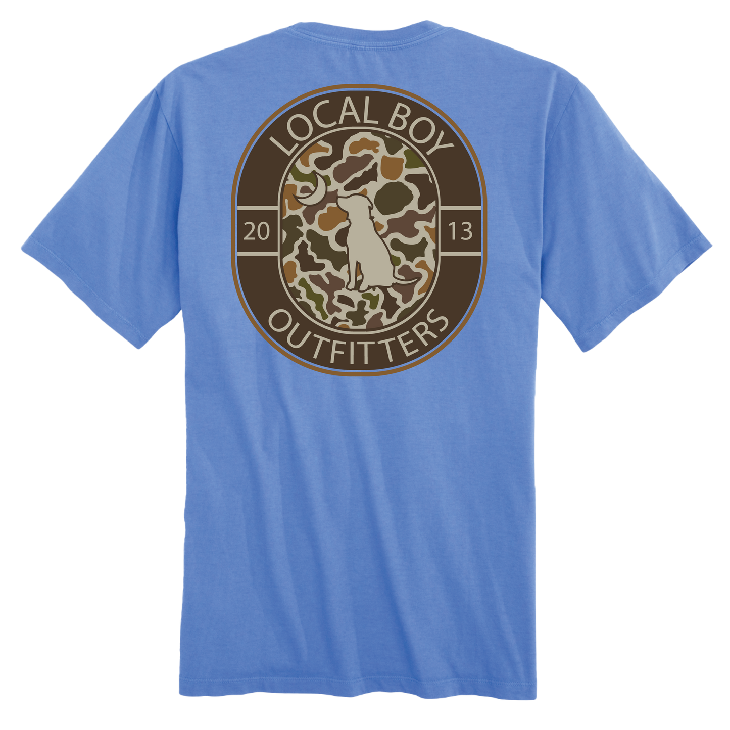 Men's Local Boy Outfitters Vintage Crest SS (Marina)