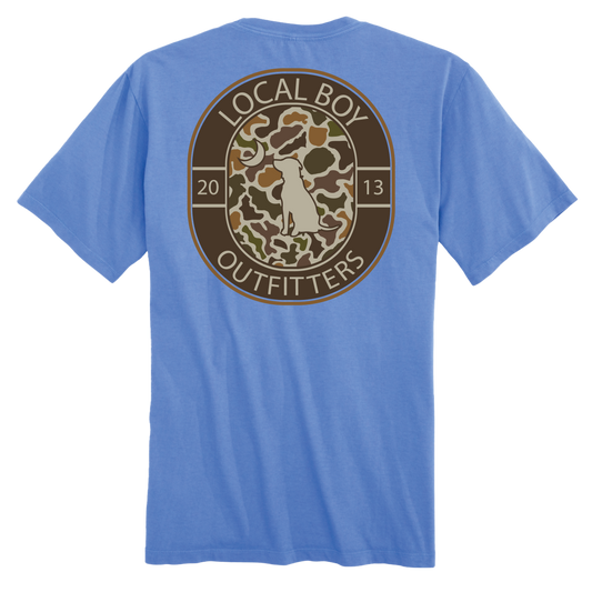 Men's Local Boy Outfitters Vintage Crest SS (Marina)