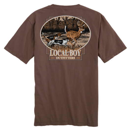 Men's Local Boy Outfitters Deer Drive SS (Espresso)