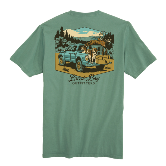 Men's Local Boy Outfitters Heading Home SS (Light Green)