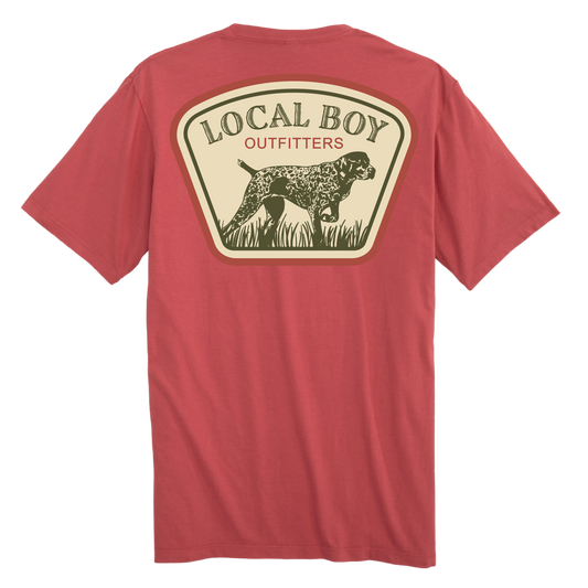 Men's Local Boy Outfitters GSP Badge SS (Brick)