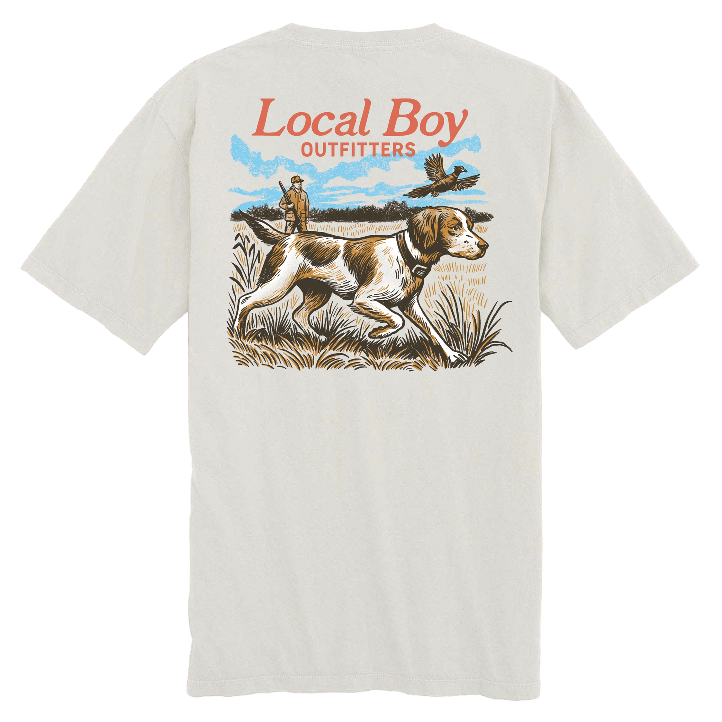 Men's Local Boy Outfitters Open Field SS (Silver)