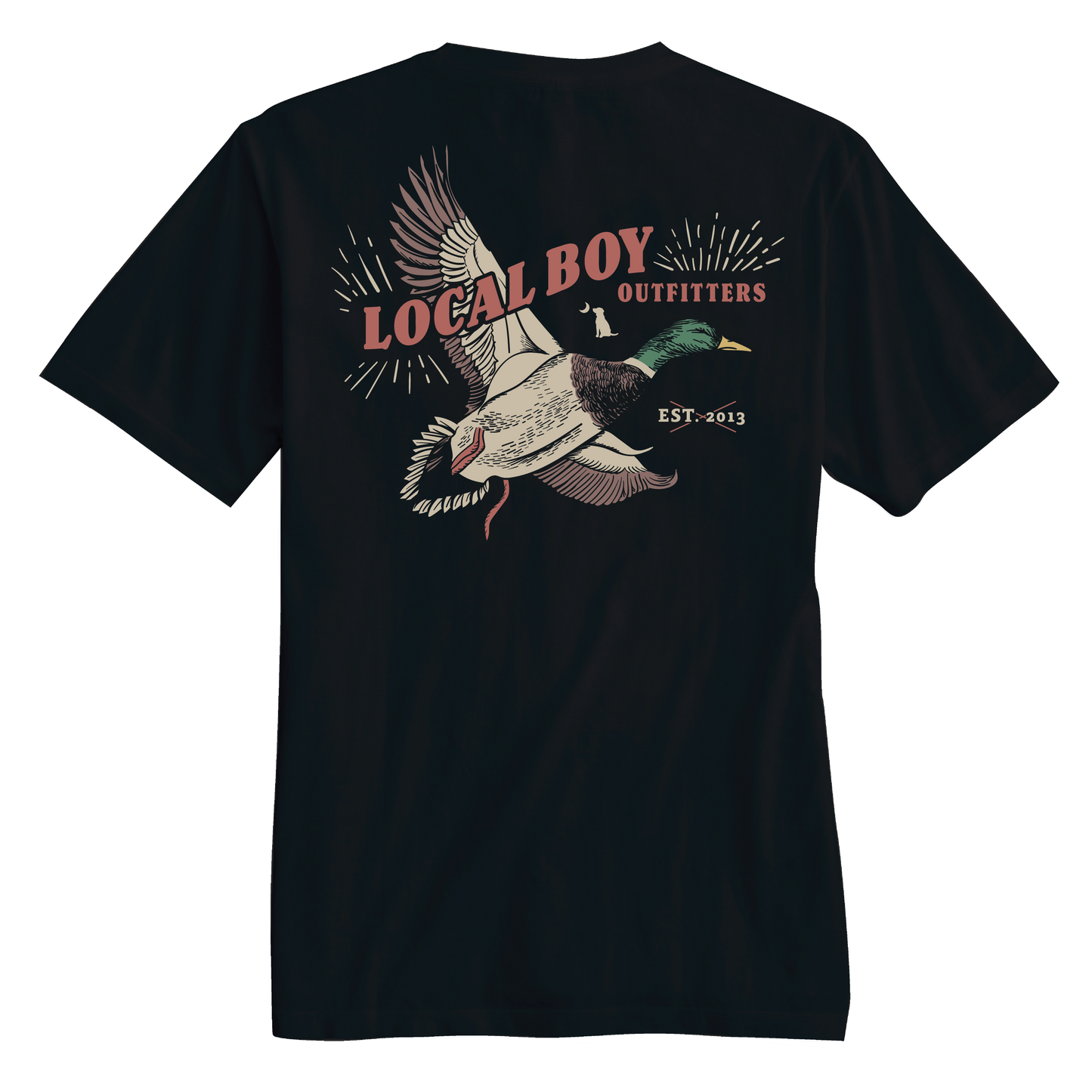 Men's Local Boy Outfitters Mallard Blast SS (Black)