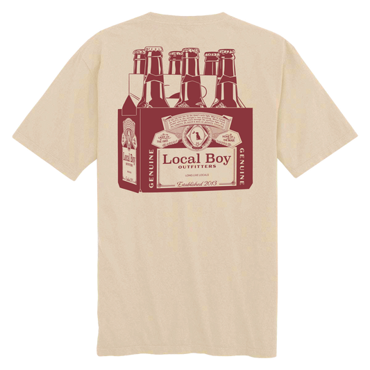 Men's Local Boy Outfitters Six Pack SS (Latte)