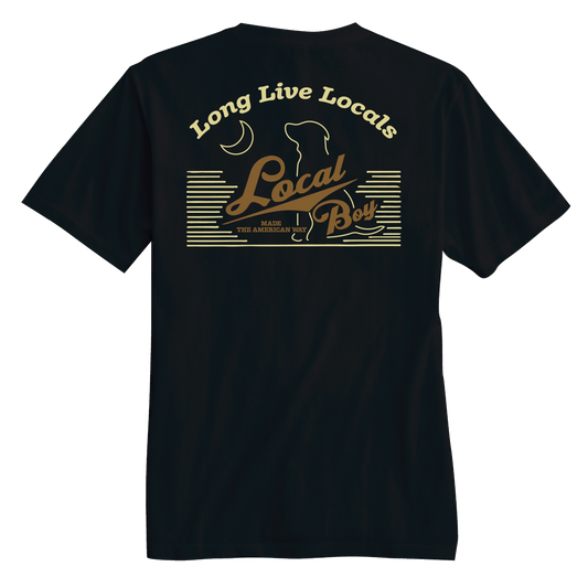 Men's Local Boy Outfitters Local Lite SS (Black)