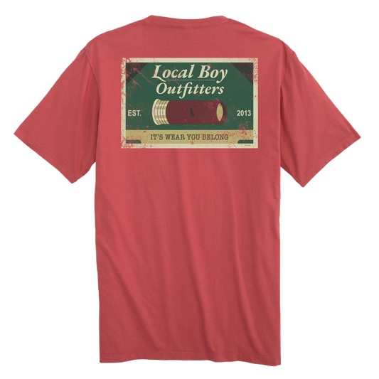 Men's Local Boy Outfitters Ammo Patch SS (Brick)