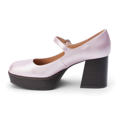 Matisse Matilda Platform Heel (Rose Metallic)