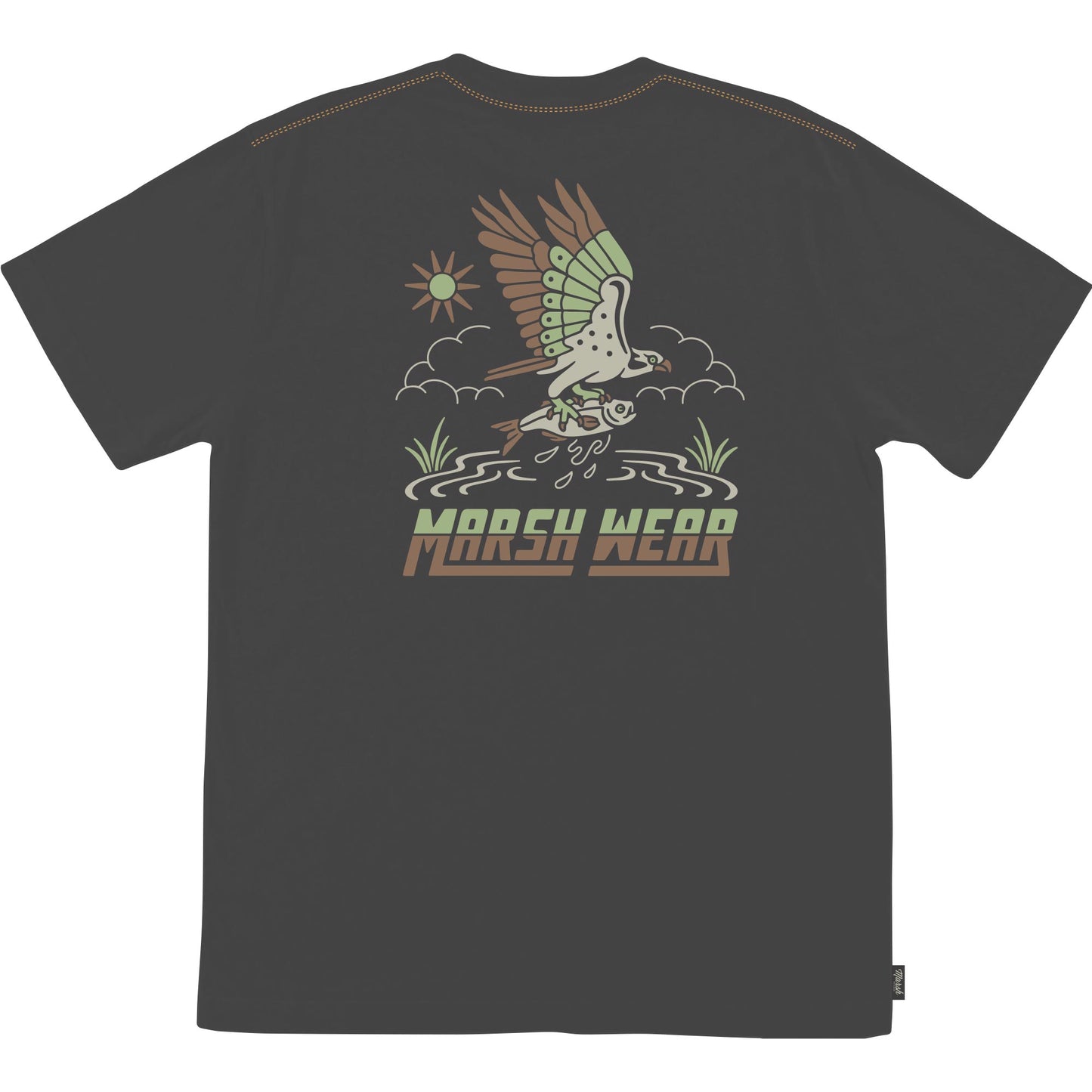 Men's Marsh Wear Text S/S Tee