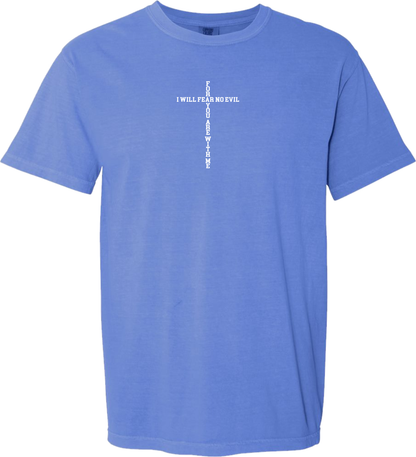 Juniors' PSALM 23 Comfort Color Puff Ink S/S Tee