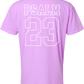 Juniors' PSALM 23 Comfort Color Puff Ink S/S Tee