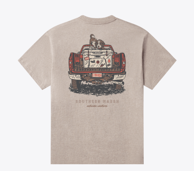 Men's Southern Marsh Loaded Up Pup S/S Tee