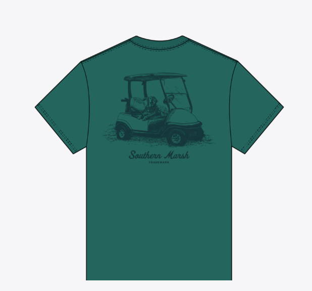 Men's Southern Marsh Above Par Pup S/S Tee