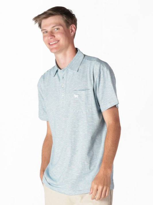 Men's Simply Southern Seawash S/S Polo