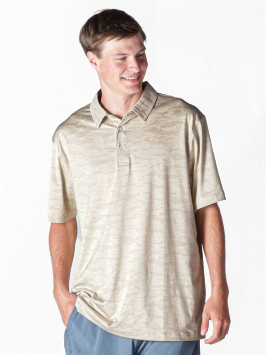 Men's Simply Southern Jacquard S/S Polo
