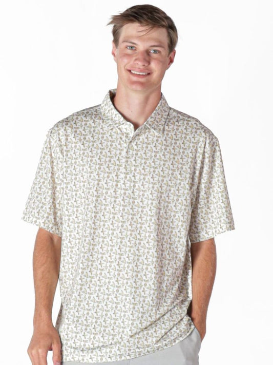 Men's Simply Southern Water Dude S/S Polo