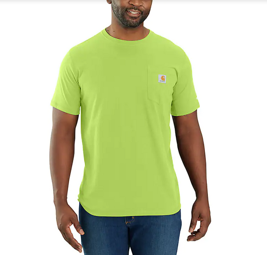 Carhartt Force Relaxed Fit Short Sleeve Pocket Tee (Bamboo)