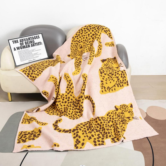 Multi Cheetah Blanket