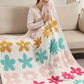 ComfyLuxe Multi-Colored Floral Pattern Luxury Soft Throw Blanket