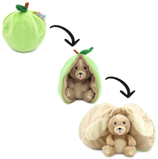 Speedy Monkey Crocket the Dog/Apple-Flipetz