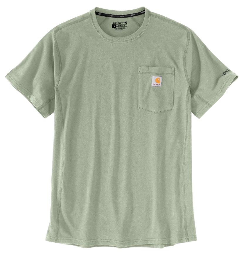 Men's (Big) Carhartt Force Relaxed Fit Midweight S/S Pocket T-Shirt