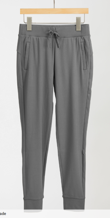Girls 90 Degree Lux Side Pocket Joggers W/Waistband Drawstring