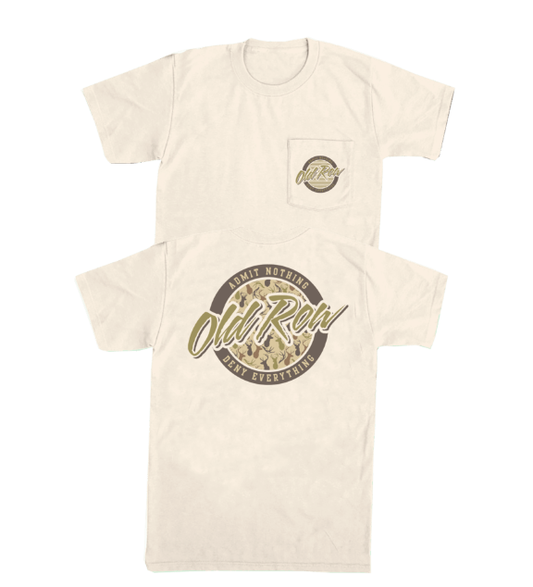 Old Row Deer Camo Pocket Tee (Sandstone)