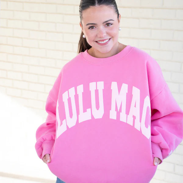 Girlie Girl LULU MAC Puff Sweatshirt
