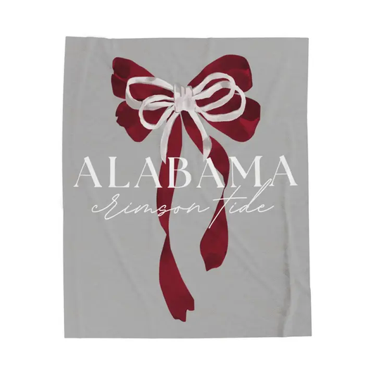 Pocketful Of Prints Collegiate Velveteen Blankets (50 x 60)