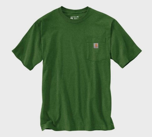 Carhartt K87 Pocket T-Shirt Arborvitae Heather